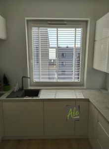 Żaluzje aluminiowe kuchnia