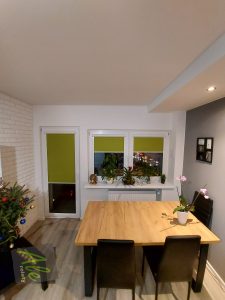 Rolety materiałowe zielone_2